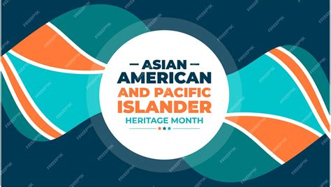 Premium Vector Asian American And Pacific Islander Heritage Month Background Or Banner Design