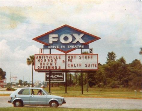 Fox Drive In In Jacksonville Fl Cinema Treasures In 2023 Drive In