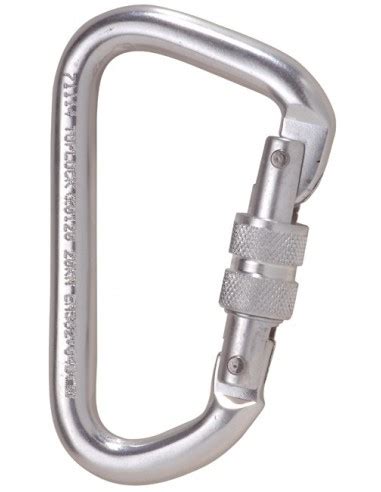 Mousqueton De S Curit Vis En Aluminium Anti Chute De Hauteur