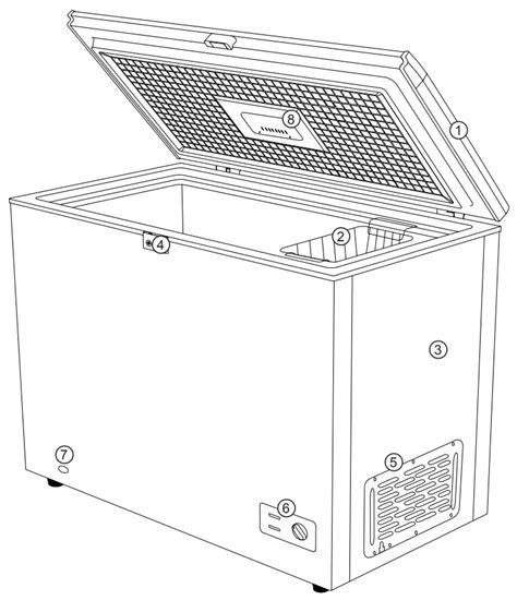 Lg Gcs Svf L Fast Freezing Led Lighting Chest Freezer Owner S Manual