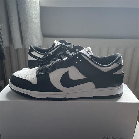 Nike Dunk Low Pandas Brand New In Box Size Depop