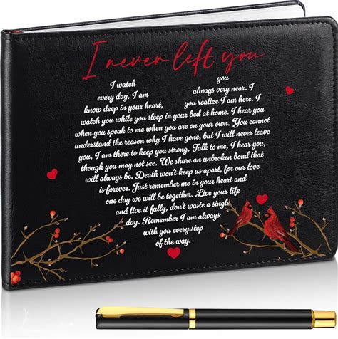 Amazon Yingzhao Memorial Funeral Guest Book With Pen Pages