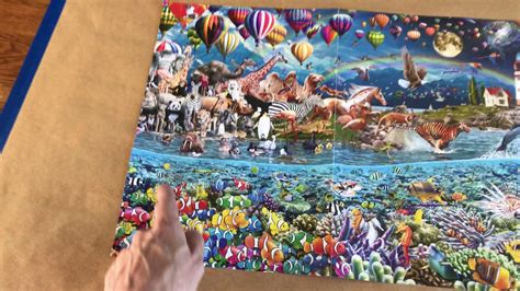 Educa Life 24000 Piece Puzzle Beginning Of Day 9 Youtube