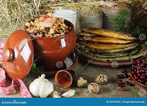 Latvian Food Stock Photo Image Of Buttermilk Dill Crock 29534596