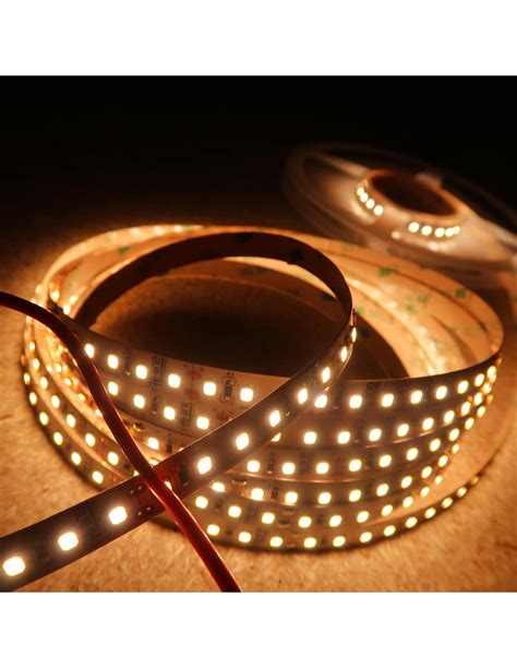 Warm White LED Strip 5m Roll 3000K 24V 28 8W M IP00 CRI90