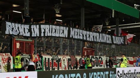 Trauerfeier F R Christoph Daum Im K Lner Stadion