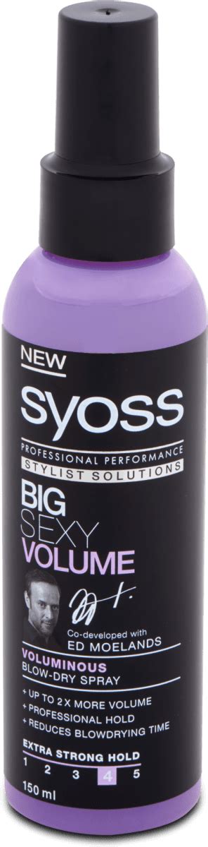 Syoss Volumennövelő spray Big Sexy Volume 150 ml dm hu