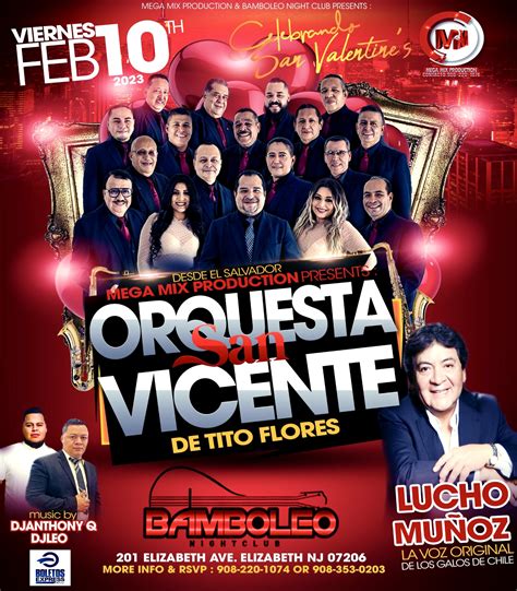 Orquesta San Vicente De Tito Flores Tickets Boletosexpress