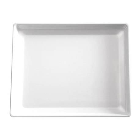 Float Gn Rectangular Tray Melamine White Aps Wamma