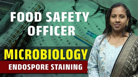 Microbiology Endospore Staining Food Safety Officer Emfavour