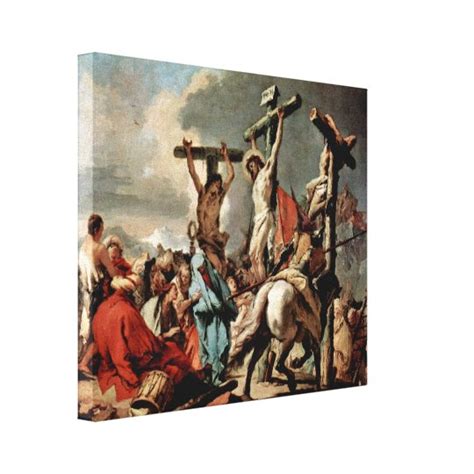 Giovanni Battista Tiepolo Crucifixion Canvas Print Uk