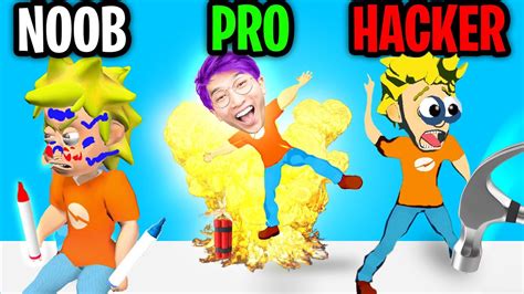 Can We Go Noob Vs Pro Vs Hacker In Prank Master D All Levels