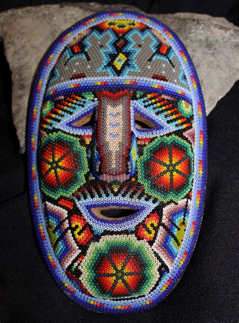 Huichol Beaded Mask