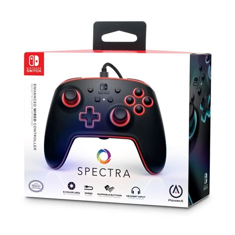 Powera Spectra Enhanced Wired Controller For Nintendo Switch Nintendo