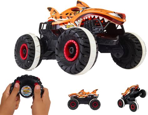 Best Buy Hot Wheels Monster Truck Unstoppable Tiger Shark Remote