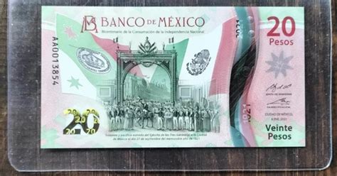 Billete de 20 pesos se vende en 350 mil en Internet por esta razón