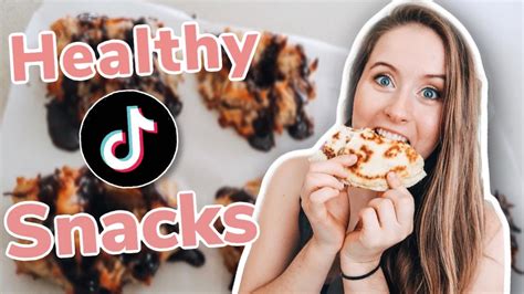 Testing Viral Tik Tok Healthy Snacks Snacks Healthy Snacks Healthy