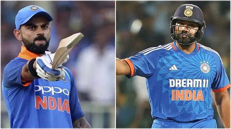 Rohit Sharma Equals Virat Kohli Top Scorer In Most Matches Babar Azam Mohammad Rizwan Jansatta