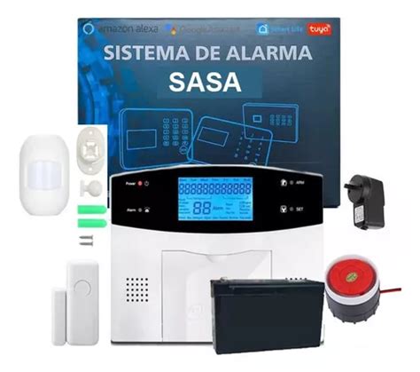 Kit Alarma Domiciliaria Inalambrica Gsm Wifi Semodlzdas V