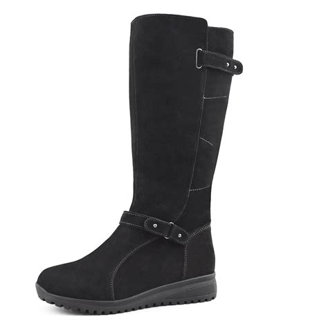 Comfy Moda - Comfy Moda Women's Tall Winter Boots | Suede Leather | Fur ...