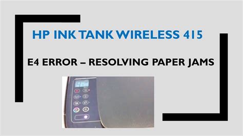 How To Factory Reset Hp Ink Tank Wireless Series