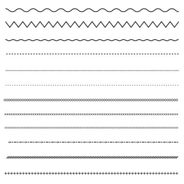 Horizontal Lines Clipart Png Images Star Horizontal Line Decoration