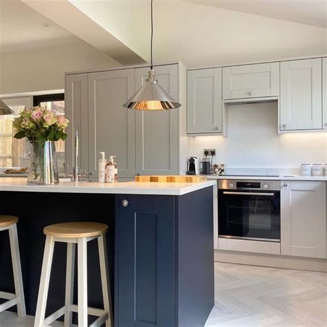 Navy And Gray Kitchen Decoomo