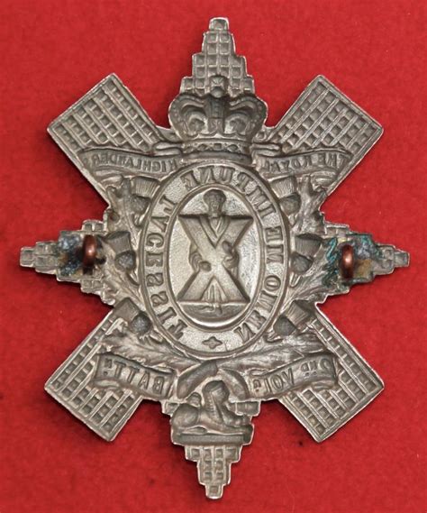 British Army Badges 2nd VB Black Watch Glengarry Badge