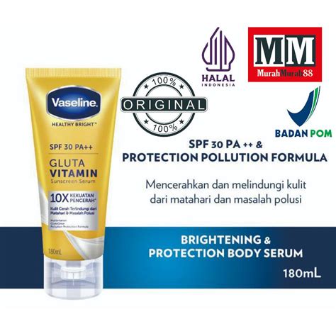 Jual Hadiah Voucher Vaseline Healthy Bright Gluta Vitamin Sun