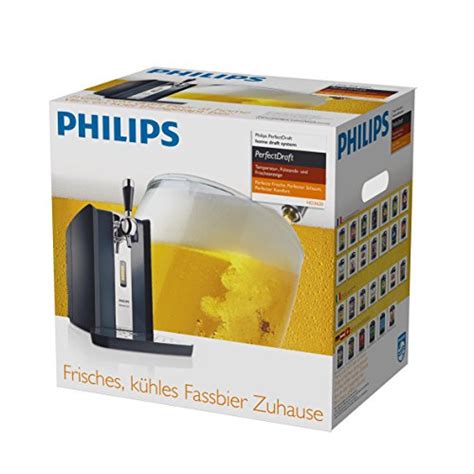 Philips HD3620 25 Perfect Draft Bierzapfanlage Metallfässer 6 Liter