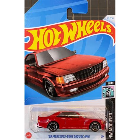 風火輪 Hot Wheels 賓士 24D 24E MERCEDES BENZ 560 SEC AMG 雙門 蝦皮購物