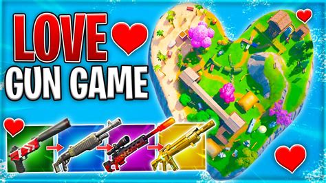 ️love Island Gun Game [ Zakrzakyt ] Fortnite Creative Map Code