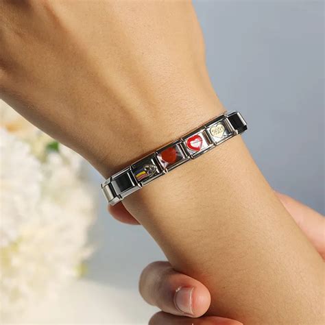 Hapiship 2024 Popular Original Daisy Fashion I Love Mummy Italian Charm