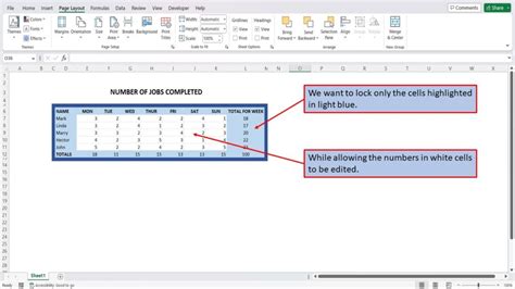 How To Lock Specific Cells In Excel Mark S Excel Tips