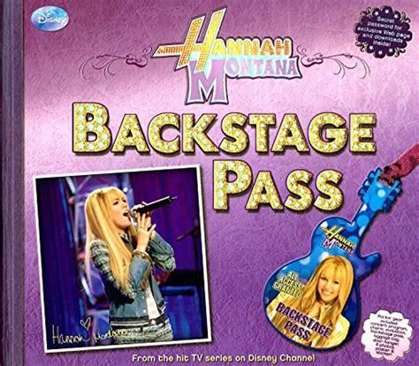 Hannah Montana Backstage Pass By Disney 9781407538204 Abebooks