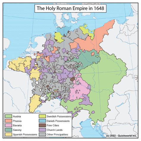 Holy Roman Empire Time Frame Map - Infoupdate.org