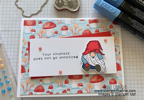 Kindest Gnomes Kindness Card Stamp With Anne