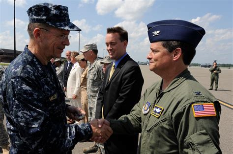 Chairman Of The Joint Chiefs Of Staff Visit Charleston Air Force Base