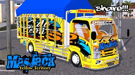 SHARE LIVERY BUSSID MAS JACK TERBARU ISUZU NMR71 BY SOULEH ART BUS