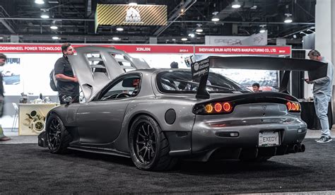 This Stealthy Mazda Rx 7 From Sema 2023 Deserves A Much Closer Look