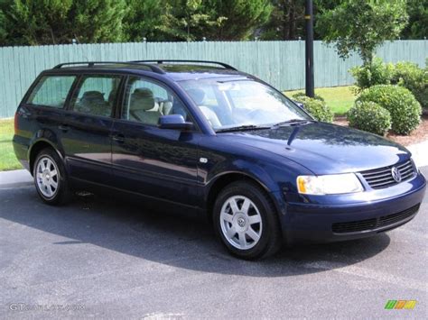 2001 Indigo Blue Pearl Volkswagen Passat Gls Wagon 34799841 Photo 20 Car