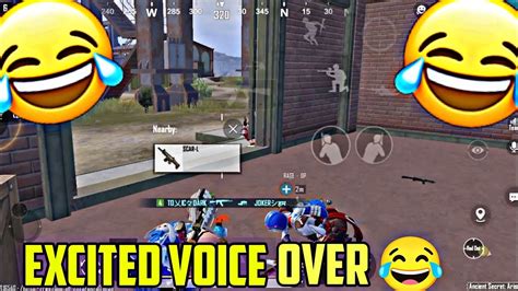 Funny Gameplay With Excited Voice Over 😂😂😂 In Bgmi Jevel Funny The