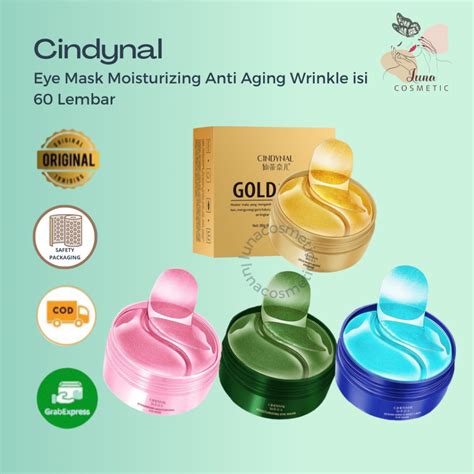 Jual Cindynal Eye Mask Moisturizing Anti Aging Wrinkle Isi Lembar