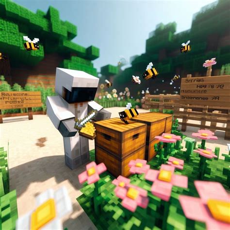 Minecraft Bees - Everything You Need to For Minecraft Beekeeping