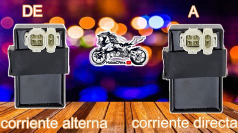 Como Conectar Un Cdi De Corriente Directa En Una Moto De Cdi De