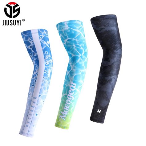 Arm Sleeves Ice Cooling Sun Protection Arm Warmers Cover Running