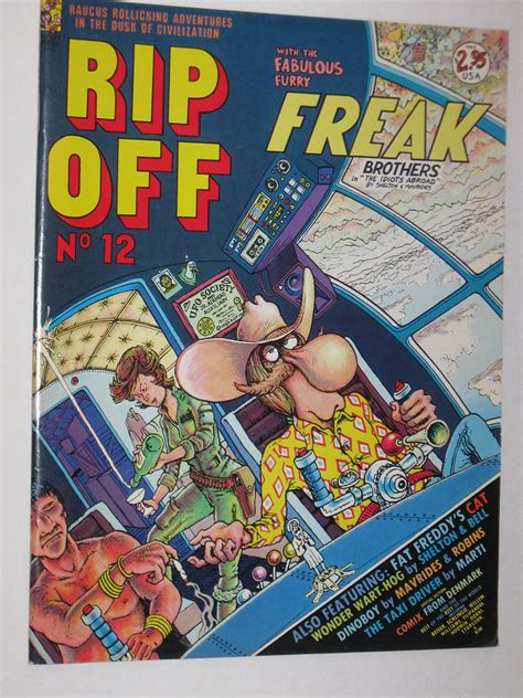 Rip Off No 12 Special Section Comix From Denmark By Gilbert