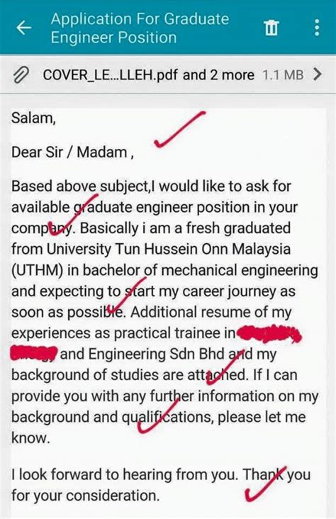 Contoh Permohonan Kerja Melalui Email Dalam English Maria Mclean