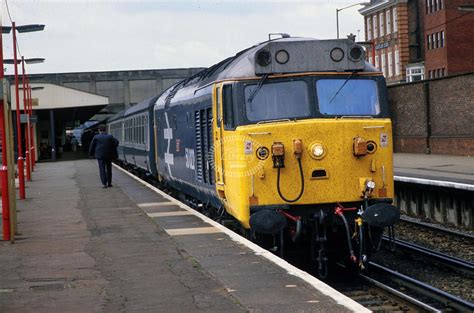 The Transport Library Br British Rail Diesel Locomotive Class 50 50022 At Woking In 1986 07