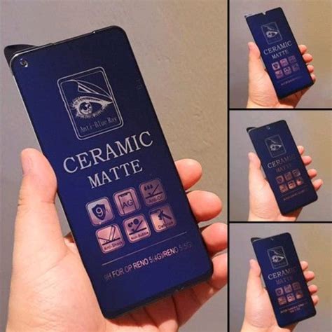 Jual TG Ceramic Blue Samsung A51 A52 A52s A53 5G Tempered Glass Anti